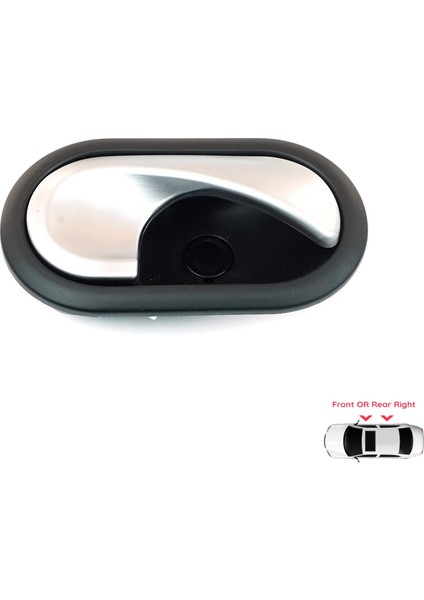 BDP106 Renault Scenic Megane Twingo Kangoo 2 Clio Master 3 Sandero Logan Duster 1 Modus İçin Sağ Kapı Kolu fırsatları