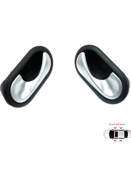 BDP106+BDP107 Renault Scenic Megane Twingo Kangoo 2 Clio Master 3 Sandero Logan Duster 1 İçin Sağ Sol Kapı Kolu fiyatları