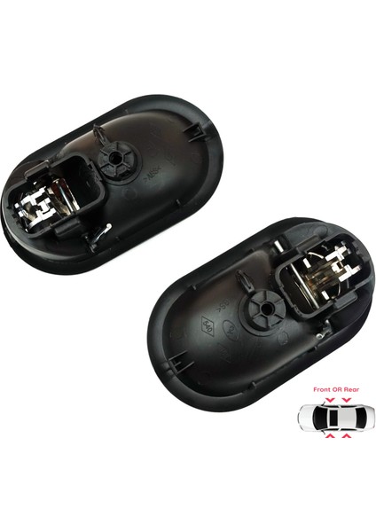 BDP106+BDP107 Renault Scenic Megane Twingo Kangoo 2 Clio Master 3 Sandero Logan Duster 1 İçin Sağ Sol Kapı Kolu fırsatları