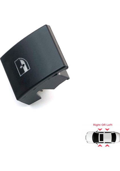 BDP105 Opel Astra H Zafira B Tigra B 6240452 İçin 1 Adet Ön veya Arka Kapı Cam Açma Düğme Tamir Kapağı fiyatları