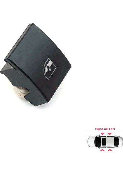 BDP105 Opel Astra H Zafira B Tigra B 6240452 İçin 1 Adet Ön veya Arka Kapı Cam Açma Düğme Tamir Kapağı modelleri