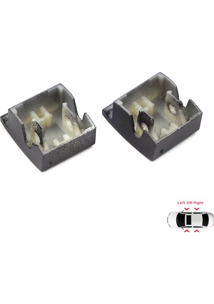 BDP105-1 Opel Astra H Zafira B Tigra B 6240452 İçin 2 Adet Ön veya Arka Kapı Cam Açma Düğme Tamir Kapağı modelleri