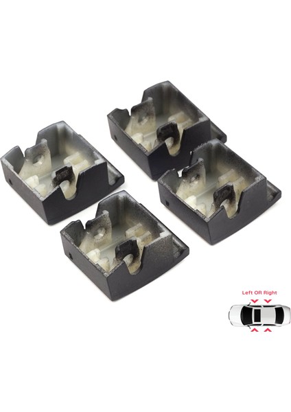 BDP105-2 Opel Astra H Zafira B Tigra B 6240452 İçin 4 Adet Ön veya Arka Kapı Cam Açma Düğme Tamir Kapağı fırsatları