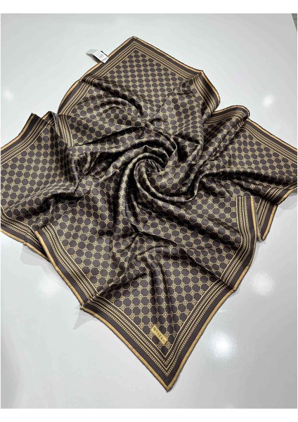Vkko Monogram Ipek Eşarp - 7