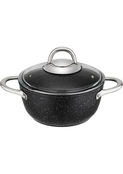 20 cm Derin Tencere, Siyah, Dayanıklı ve Şık Tasarım fiyatları