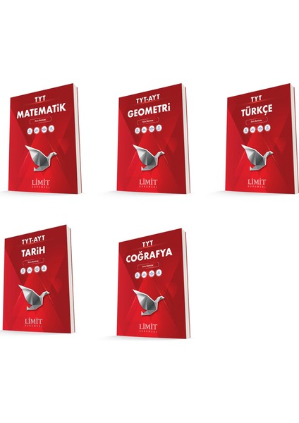 Limit Kurumsal Tyt Eşit Ağırlık Soru Bankası Seti 5 Kitap