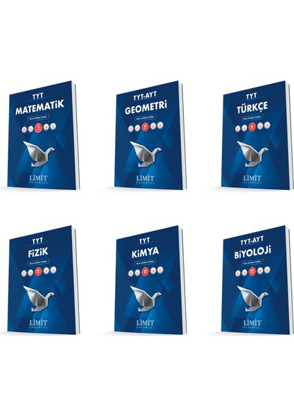 Limit Kurumsal Tyt Sayısal Konu Anlatım Föyleri Seti 6 Kitap
