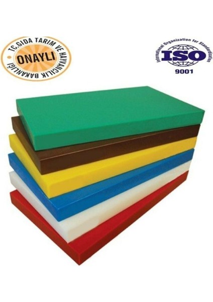 Yeşil Polietilen Kesme Tahtası 40X30X2CM, Dayanıklı ve Kullanışlı Mutfak Gereci fırsatları