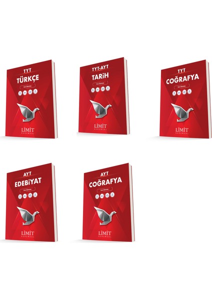 Limit Kurumsal Tyt Ayt Eşit Ağırlık Soru Bankası Seti 5 Kitap