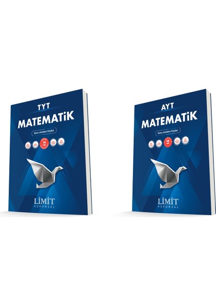 Limit Kurumsal Tyt Ayt Matematik Konu Anlatım Föyleri Seti 2 Kitap