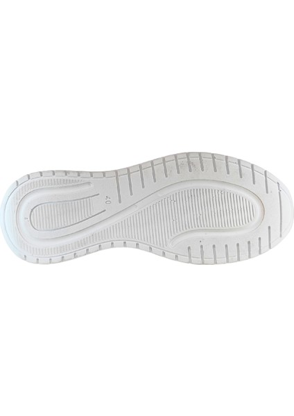 Erkek Ön Yüzü Delikli Hakiki Tabaka Deri Sneakers Ayakkabı 25WM0323