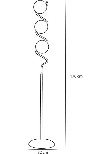 Modern Siyah-Sarı Metal Gövdeli Bal Camlı Şık Yer Lambası indirimleri