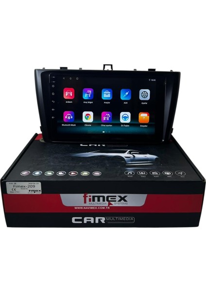 Toyota Avensis 2009-2015 Fimex 4-64 (Fanlı) Dspli Pro Oem Multimedia modelleri