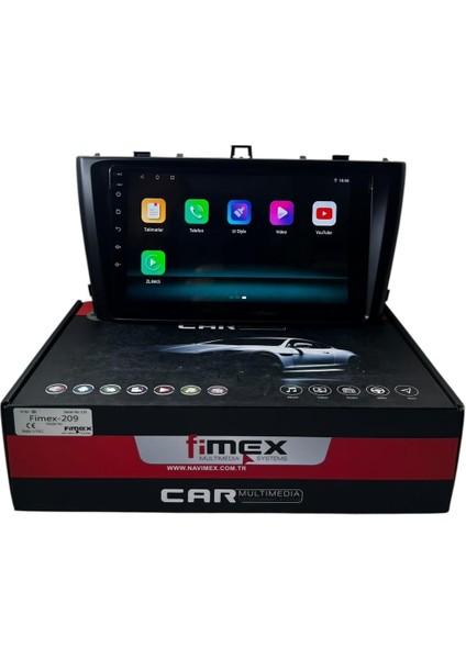 Toyota Avensis 2009-2015 Fimex 4-64 (Fanlı) Dspli Pro Oem Multimedia indirimleri