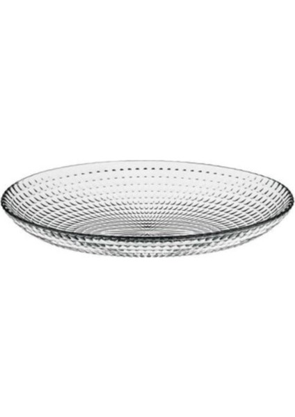 Altı Adet Beyaz Tatlı Tabağı, Şık ve Kullanışlı Set, Zarif Günlük Veya Özel Davetler Için