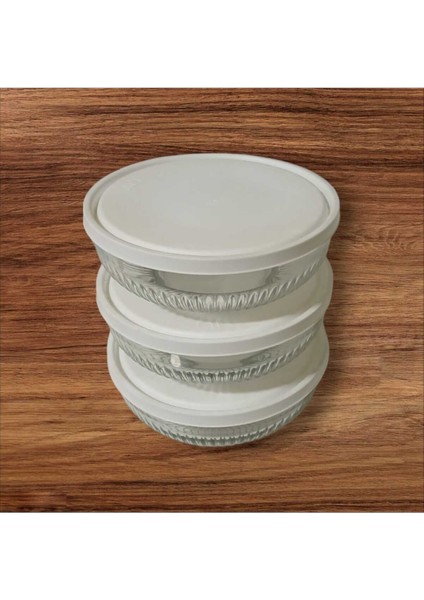 3'lü Tokyo Saklama Kabı Seti, 1500CC, Beyaz Kapakli, Dayanıklı ve Şık Tasarım fırsatları