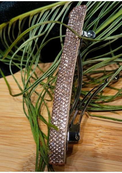 Lüks Taşlı Sıkıştırmalı Maşalı Toka