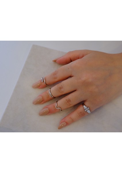 Saaden Ayarlanabilir Serçe Parmak Yüzüğü fiyatları