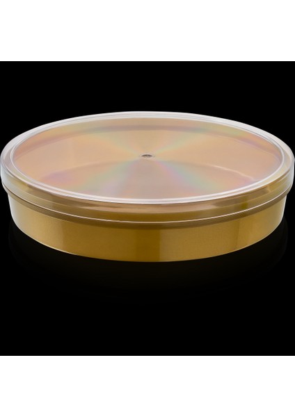 Harmony 250 cc Gold Kapaklı Yuvarlak Kutu (May 433)