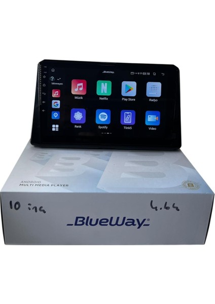 Toyota Corolla 2019-2023 Blueway 4-64 Profesyonel Oem Multimedia modelleri