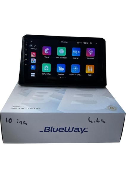 Toyota Corolla 2019-2023 Blueway 4-64 Profesyonel Oem Multimedia fırsatları