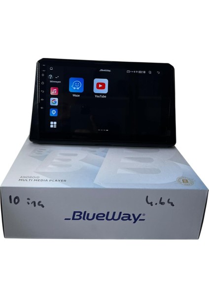 Toyota Corolla 2019-2023 Blueway 4-64 Profesyonel Oem Multimedia indirimleri