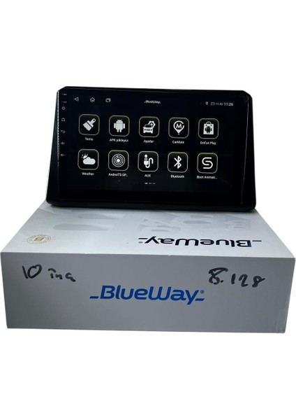 Toyota Corolla 2019-2023 Blueway 8-128 Tam Profesyonel Oem Multimedia fiyatları