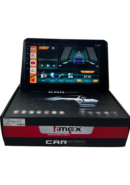 Toyota Corolla 2019-2023 Fimex 4-64 (Fanlı) Dspli Pro Oem Multimedia