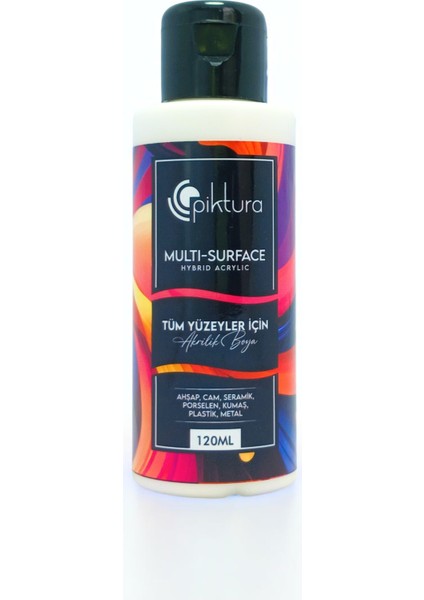 Akrilik Multisurface Boya 120ML Sıcak Beyaz