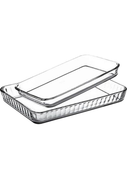 Turuncu Dikdörtgen Tepsi Seti, Dayanıklı ve Şık Ev Mutfak Ürünleri