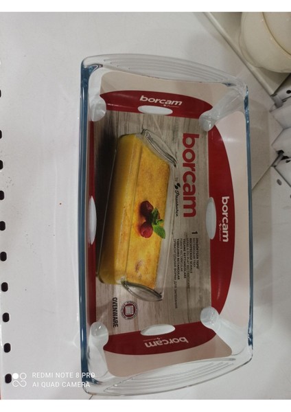 Dikdörtgen Midi Borcam Fırın Kek Kalıbı, Ölçüye Dikkat! fırsatları