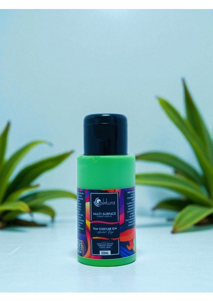 Akrilik Multisurface Boya 50ML Ilkbahar Yeşili fırsatları