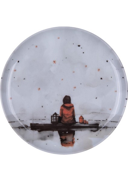 Renkli 4 Parça 10 cm Tabak Takımı, Şık ve Kullanışlı Set fırsatları