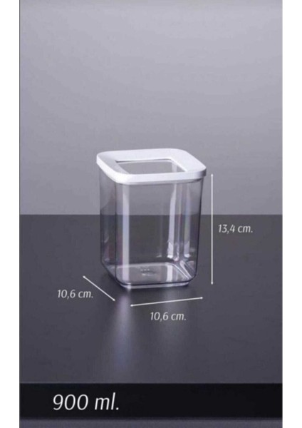 Vakumlu 5'li Kare Saklama Kabı Seti, Siyah, Bakır Kapakli, Dayanıklı ve Şık Tasarım indirimleri