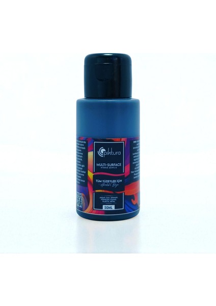 Akrilik Multisurface Boya 50ML Siyah