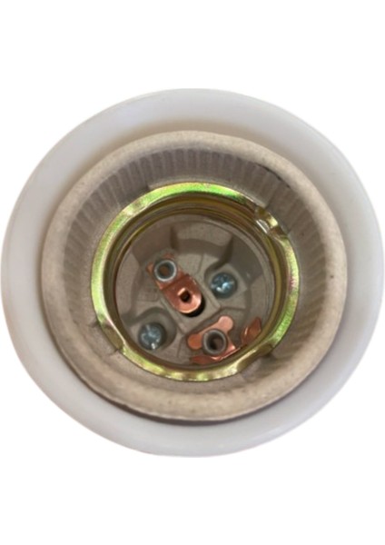 Full Bakır Porselen Tij Duy – Tavan Tipi | E27 Uyumlu | Muhafazalı Tasarım indirimleri