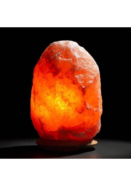 Himalaya Kristal Kaya Tuzu Lambası ve Seramik Öğütücü, 3-4 Kg, Turuncu Renk fiyatları