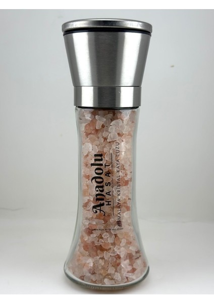 Himalaya Kristal Kaya Tuzu Lambası ve Seramik Öğütücü, 3-4 Kg, Turuncu Renk indirimleri