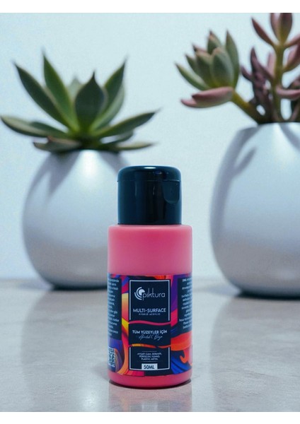 Akrilik Multisurface Boya 50ML Kiraz Kırmızı fırsatları