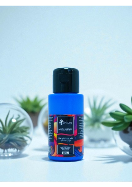 Akrilik Multisurface Boya 50ML Mavi Inci fırsatları