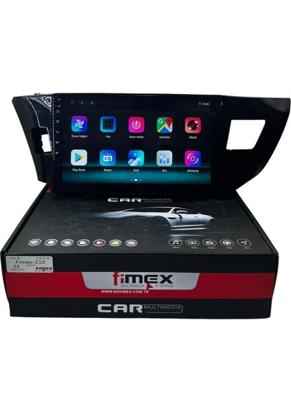 Toyota Corolla 2013-2015 Fimex 4-64 (Fanlı) Dspli Pro Oem Multimedia modelleri