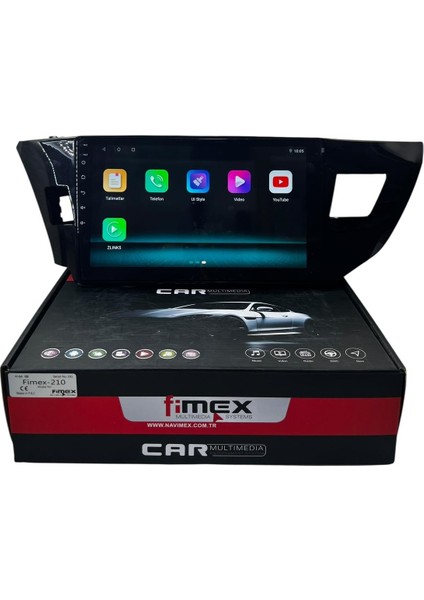 Toyota Corolla 2013-2015 Fimex 4-64 (Fanlı) Dspli Pro Oem Multimedia fırsatları