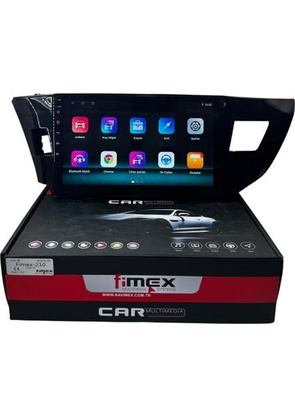 Toyota Corolla 2013-2015 Fimex 4-64 (Fanlı) Dspli Pro Oem Multimedia indirimleri