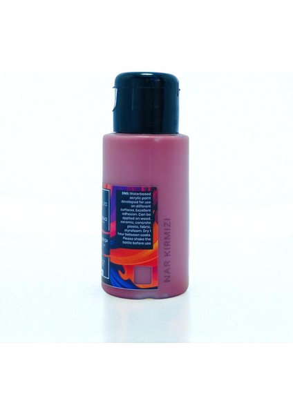 Akrilik Multisurface Boya 50ML Nar Kırmızı fiyatları