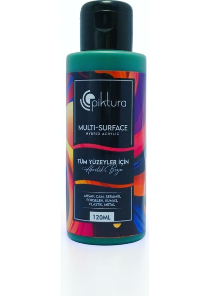Akrilik Multisurface Boya 120ML Zümrüt