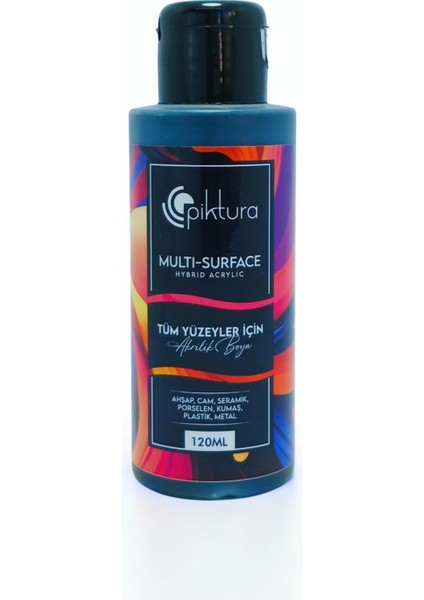 Akrilik Multisurface Boya 120ML Siyah Inci