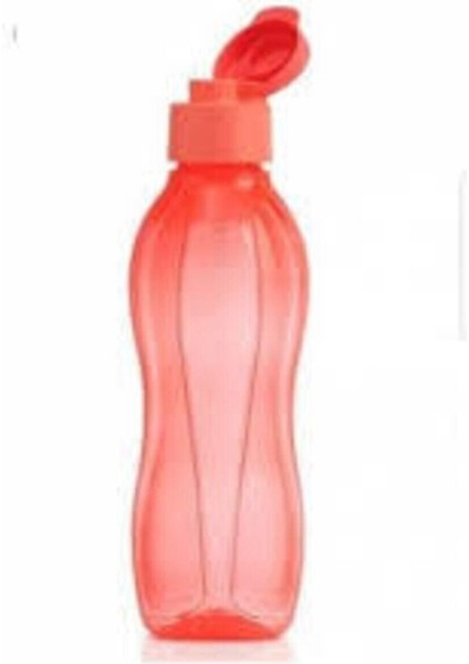 Kırmızı 500 ml Eko Şişe, Şık ve Kullanışlı Plastik Içecek Şişesi