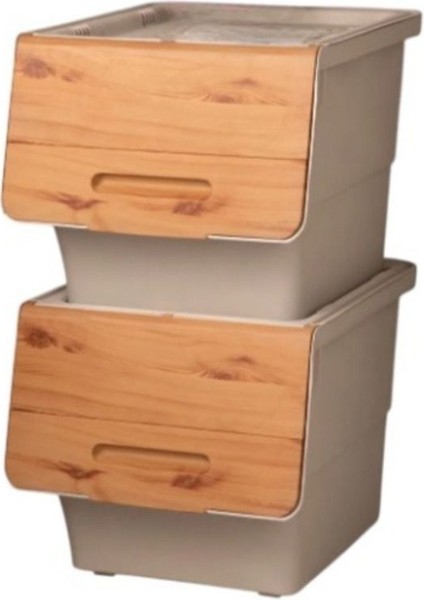 24 Lt Renkli Çok Amaçlı Tekerlekli Organizer, Patates, Sebze, Oyuncaklar Için Kutu indirimleri