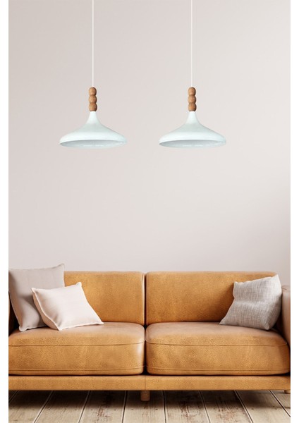 Şık Beyaz Sarkıt Lamba, Oturma Odası ve Mutfak Için Ideal Aydınlatma Seçeneği fiyatları