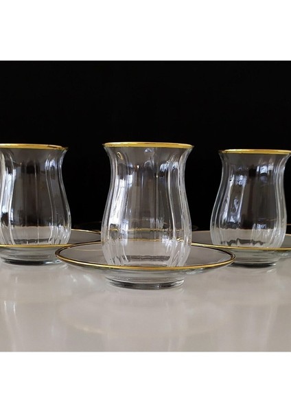 6 Kişilik 12 Parça 145 ml Çay Bardağı Seti, Şık ve Kullanışlı Tasarım fırsatları